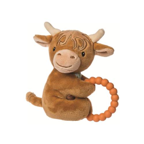 Aurora World Mary Meyer Hetty Highland Cow Rattle