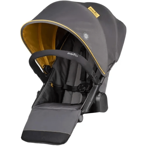 Evenflo Pivot Xplore Stroller Wagon Second Seat, Adventurer Gray