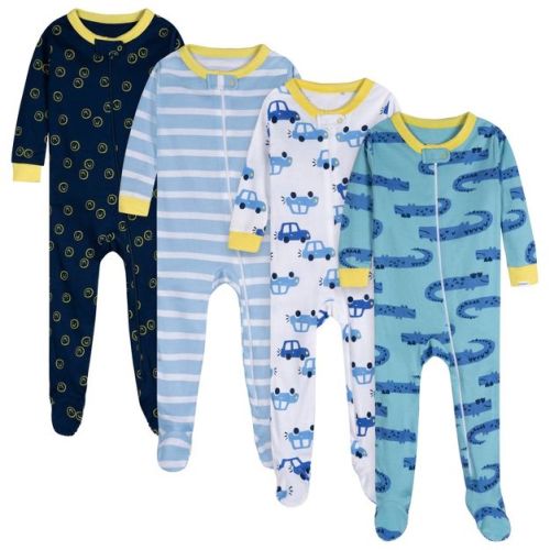 Onesies Brand Baby Boys' 4-Pack Union Suits