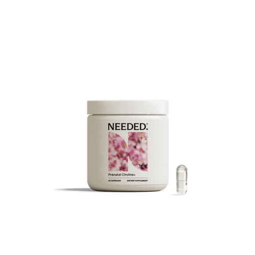 Prenatal Choline Supplement – 500mg | Vegan | Needed.