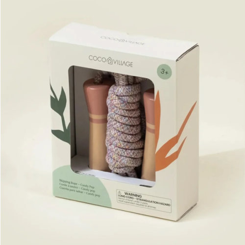 Wooden Handle Skipping Rope