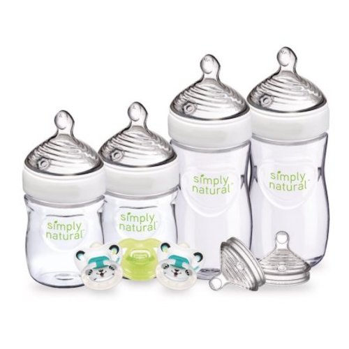 NUK Simply Natural Newborn Gift Set, 9.0 PIECE(S) - 5oz and 9oz