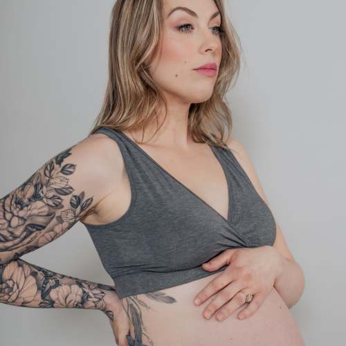 Nest Bump Crossover Nursing Bra
