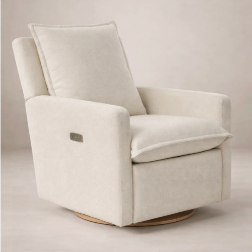 High Performance Basket Sand | Flynn | Swivel Nursery Recliner | Oilo™ Studio