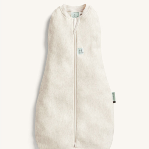 Cocoon Swaddle Bag 2.5 TOG Oatmeal Marle (Warm Pouch) – ergoPouch AU