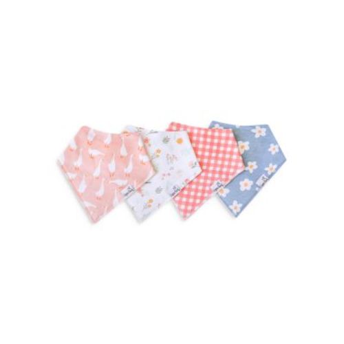 Goosie Bandana Bib Set, Pack of 4