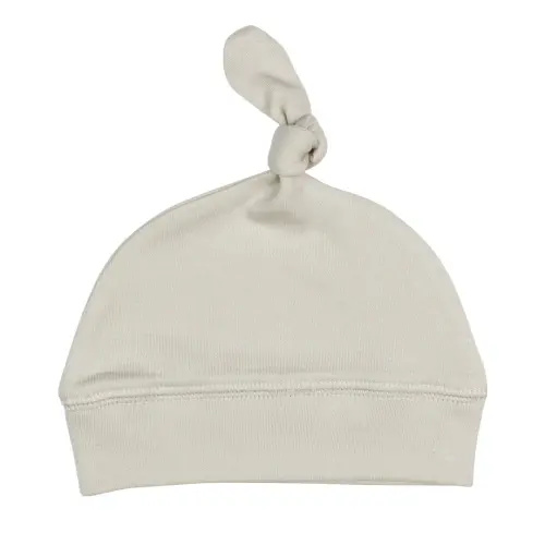 Stone | Organic Knotted Hat – L'ovedbaby
