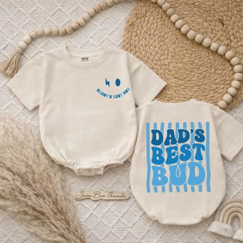 Dad's best bud romper