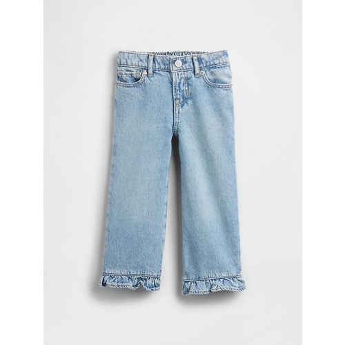 Baby & Toddler Ruffle-Hem Stride Jeans