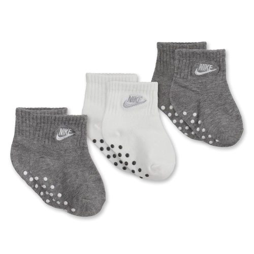 Nike Baby Girls' Ankle Gripper Socks (3 Pairs)