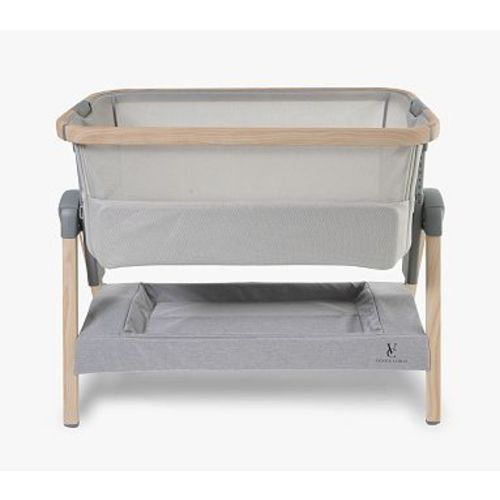 California Dreaming Bedside Bassinet, Grey/Wood