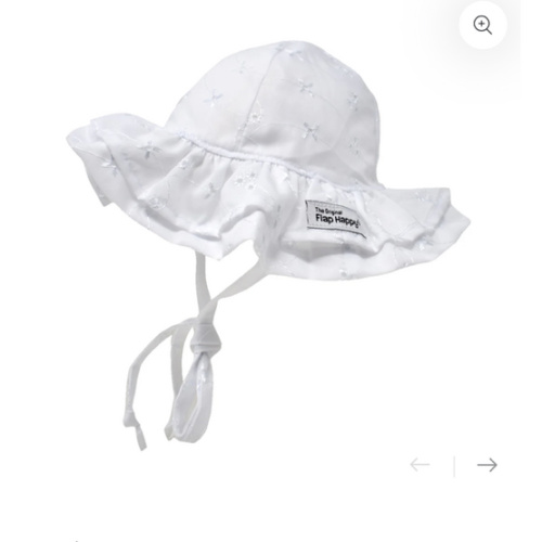 UPF 50+ Double Ruffle Hat – FlapHappy