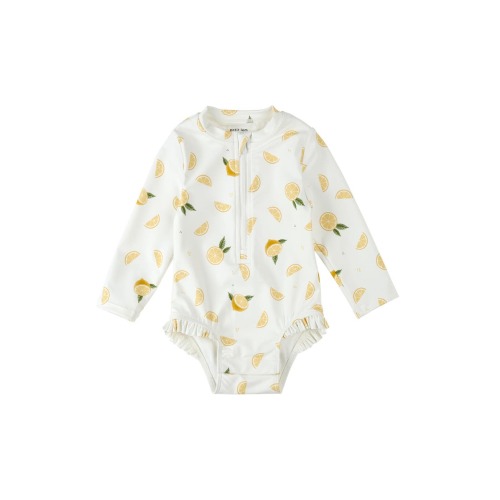 Lemon Print Long Sleeve One-Piece Swimsuit, 3-6 M
- Only a few left