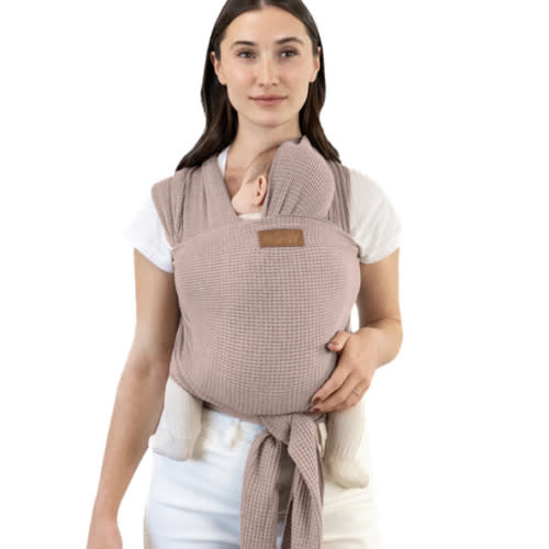 Waffle Knit Wrap - Sandstone