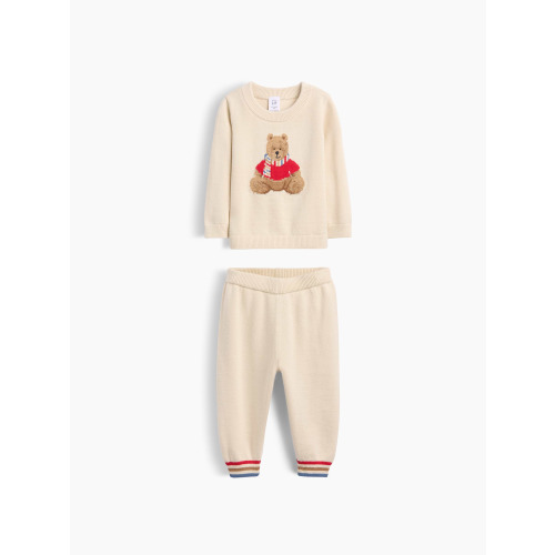 Baby Brannan Bear Sweater Outfit Set