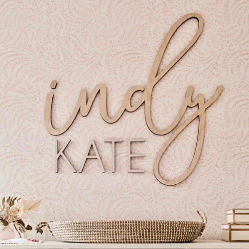 42" Nursery Name Sign - Etsy (65% off)