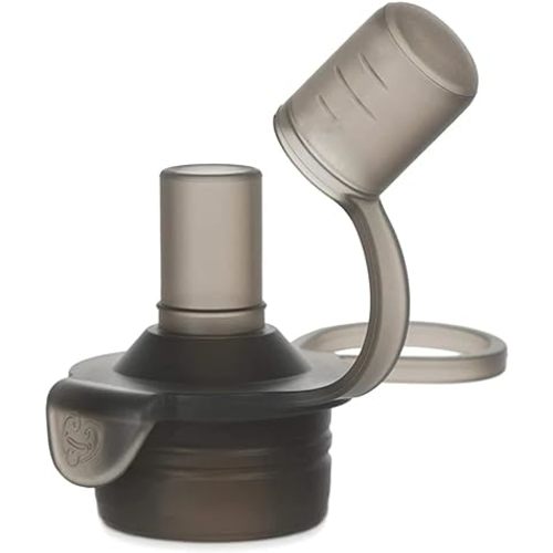 haakaa Silicone Yummy Pouch Sippy Spout, Adaptor Compatible haakaa Yummy Pouches and Milk Storage Bags,Not Compatible with Other Brands,Grey