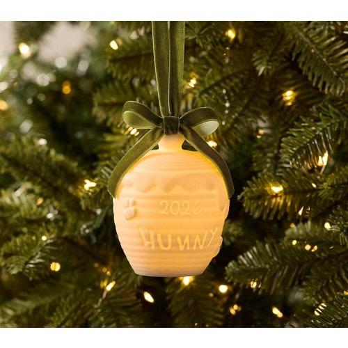 Disney's Winnie the Pooh Light-Up Dated Honey Pot Ornament