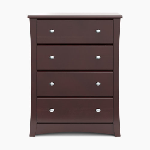 Storkcraft Crescent 4 Drawer Chest - Espresso
