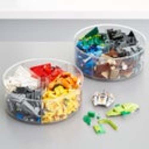 iDesign Linus Divided Lazy Susans | The Container Store