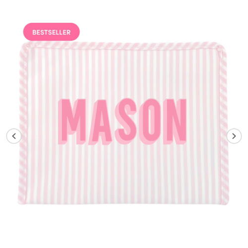 Embroidered Travel Bag - Personalized Roadie