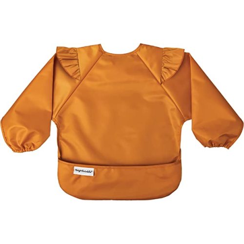 Tiny Twinkle Mess Proof Baby Bib, Full Sleeve Bib Outfit, Waterproof Bib for Toddlers, Machine Washable, Tug Proof Closure