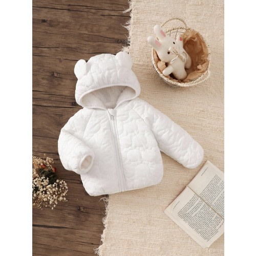 SHEIN Vintaside Kids Baby Girl Autumn&Winter Coat Casual Style Thicker And Warmer Jacket Baby Winter Jacket Newborn Warm Clothes Fall | SHEIN USA