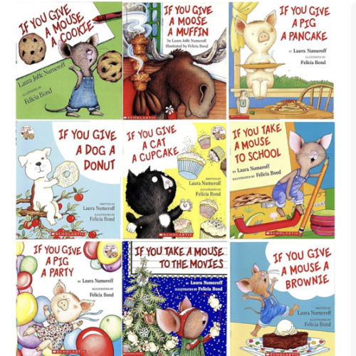 If You Give a Mouse a Cookie Series: 9 Book Set