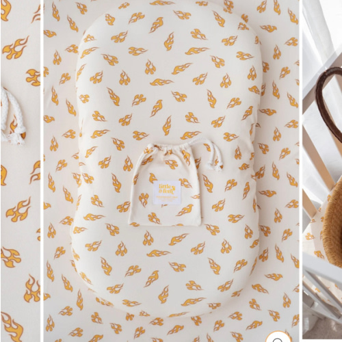 Bassinet Sheet | Flames