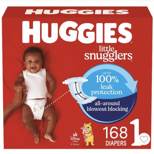 Huggies Little Snugglers Disposable Diapers - Size 1 - 168ct