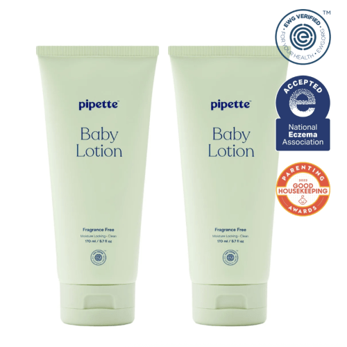 Fragrance-Free Baby Lotion Duo | Pipette Baby