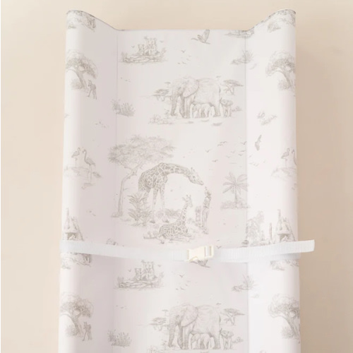 Safari Toile Wipeable Contour Change Pad