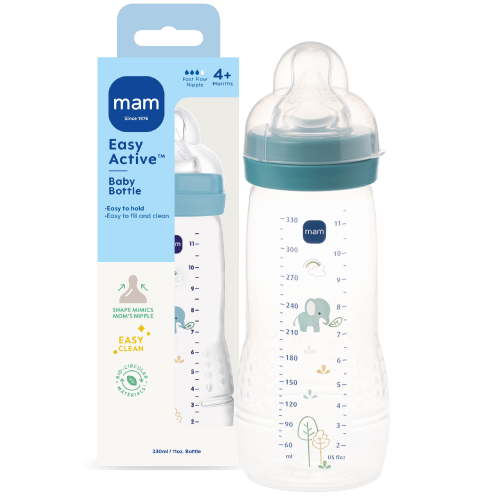 MAM Easy Active 11oz 1 Pack Boy