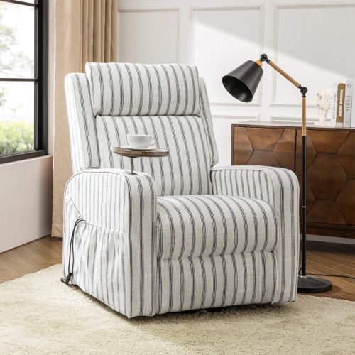 Ebern Designs Deyani Lift Assist Power Massage Heated Recliner with Adjustable Headrest & Reviews | Wayfair