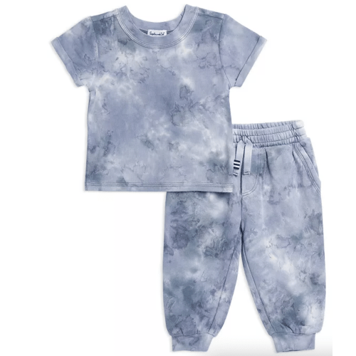Splendid Short Sleeved Tee & Pants Set, 3-6 M