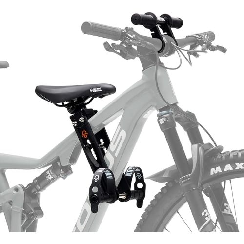 Kids Ride Shotgun - Child Bike Seat & Handlebar Combos - Front Mounted, for Children Aged 2~5 Years, Fits Most Adult Modern Mountain Bikes, Adjustable for Comfort
