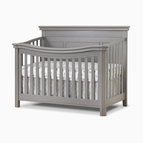 Sorelle Finley Lux Flat Top Crib - Weathered Gray