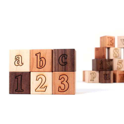 Deluxe Alphabet and Number Blocks
