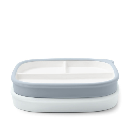 Clean Start Toddler Divided Plate | Premium Ceramic | Non Toxic – Ello