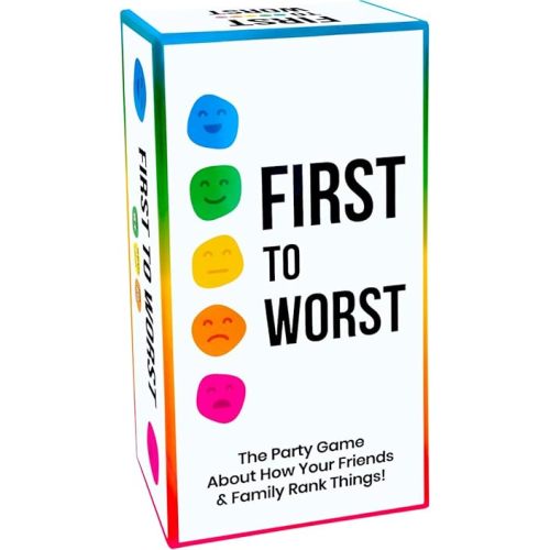 Party Game - The Card Game About How Your Friends and Family Rank Things, Stocking Stuffers and Board Games Night with Friends with Polarizing Priorities