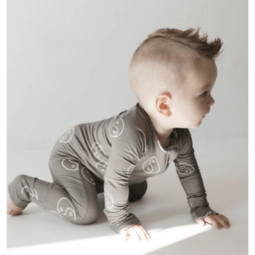 Bamboo Zip Pajamas | Sage Yin Yang