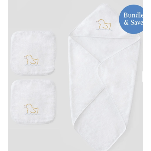 Personalized Baby Bath Bundle | Weezie Towels