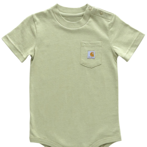 Carhartt Infant Boys' Short Sleeve Pocket Onesie