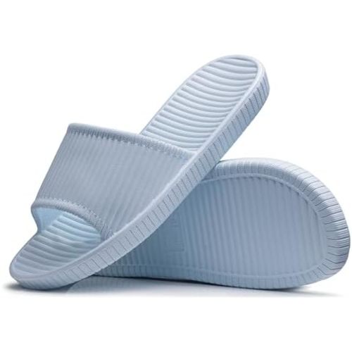 Happy Lily Shower Shoes, Women & Men’s Shower Slippers, Slides Sandals Pool Slides House Slippers Non-Slip Indoor Bathroom Shoes Beach Sandals
