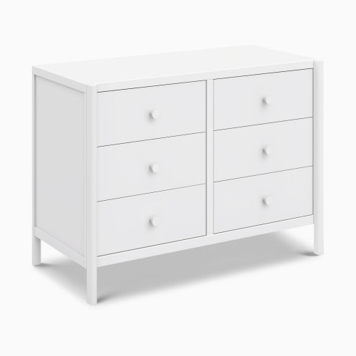 daVinci Birdie 6-Drawer Dresser - White