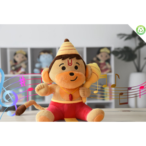 Baby Hanuman Plush (Medium - 10") | Modi Toys