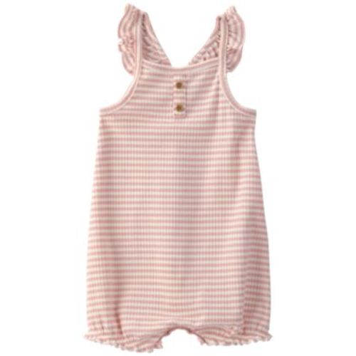 Baby Girls' Striped Sleeveless Romper