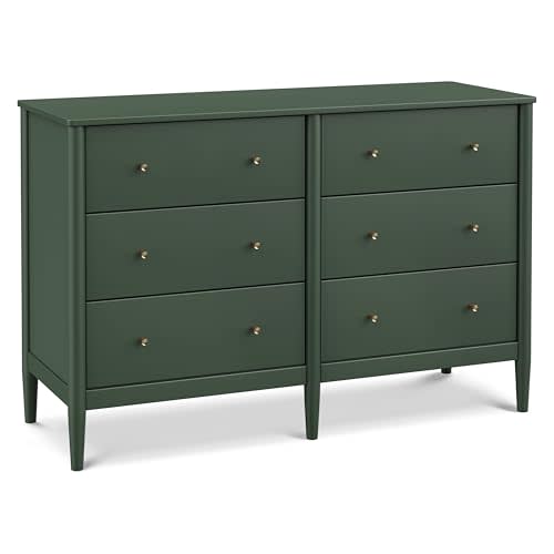 Davinci Frem 6-Drawer Dresser in Forest Green, GREENGUARD Gold Certified