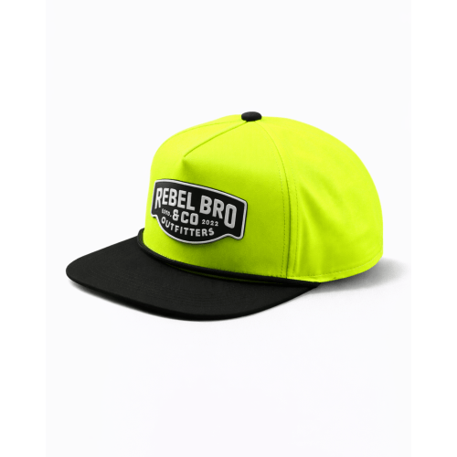 Hydro Snapback in Neon Electric Lime