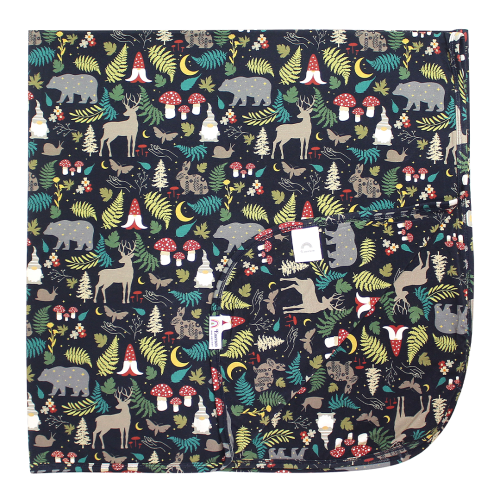 Night Forest Luxury Bamboo Blanket